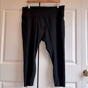 LULULEMON Wunder Train HR Tight 25” With Pockets - Black Size 20 (LL111)